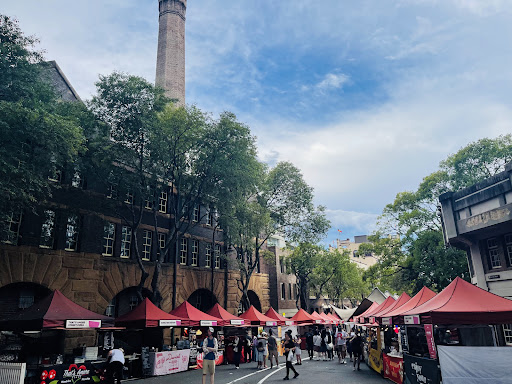 The Rocks Market near 4 Doors Down