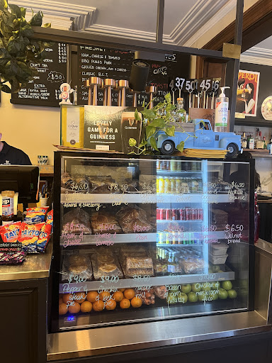 Pastry and drink cabinet at 4 Doors Down